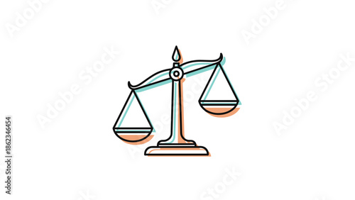 Scales of Justice A Symbol of Balance and Fairness.