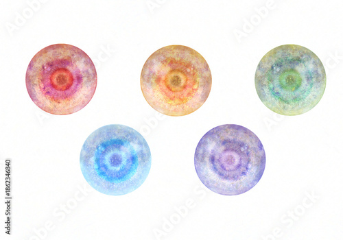 幻想的な瞳セット Vol.1 / Fantasy Eye Texture Set - Gemstone Colors