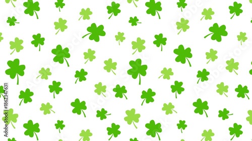 St. Patrick's day background loop