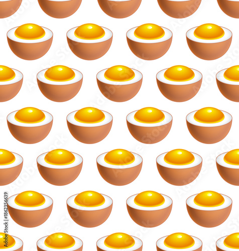 Boiled eggs pattern