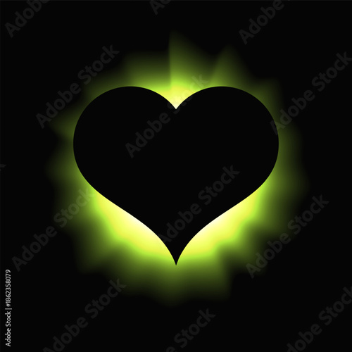 Heart illuminate light frame