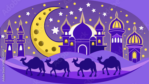 Blessed Ramadan Holy Month of Ramadan Ramadan Kareem Ramadan Mubarak Sacred Nights of Ramadan Moonlit Ramadan Nights