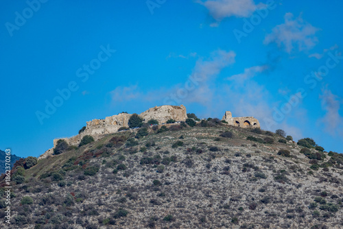 Wallpaper Mural mountain landscape with blue sky and clouds Torontodigital.ca