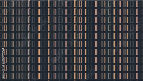 Wallpaper Mural Geometric Pattern Background - Abstract Rectangles and Lines Torontodigital.ca