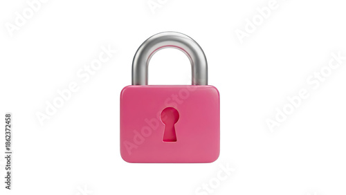 Pink Padlock