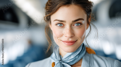 Wallpaper Mural Natürliches Beauty-Porträt einer jungen Frau mit frischem Look und eleganter Ausstrahlung Torontodigital.ca