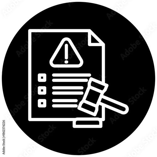 Dispute Claim Icon Button, Mini Illustration Relate To Taxation, Financial Report. Use For Modern Concept, Ui, Ux Web And App Development.