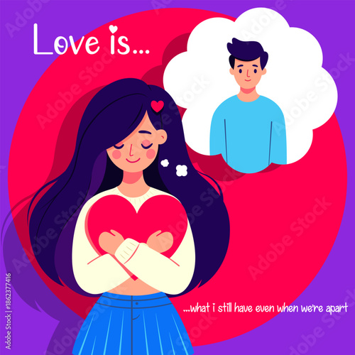Happy Valentines Day card with couple. Valentines Day couple wish card. Couple love valentine card, cute, poster, typography, hug couple vector, romantic day