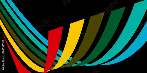 Colorful abstract vector lattice illustration. eps 10 modern