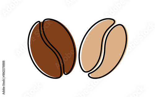 Coffee Beans Illustration