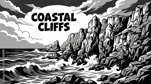 Warm sunset light illuminates coastal cliffs and ocean waves, forming a dramatic and emotional landscape highly favored for luxury travel and editorial visuals