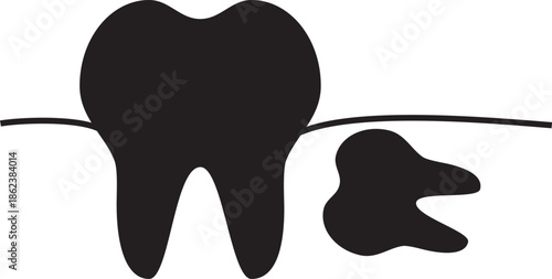 Tooth Pain and Dental Health Icon