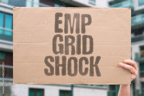 Slika na platnu "EMP Grid Shock" How pulses can cripple electronics and slow restoration