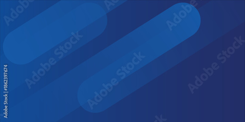 Abstract blue background with glowing geometric lines. Modern blue gradient square shape design.