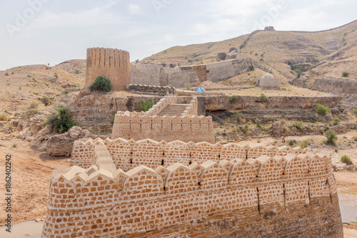 Sann Gate at the walls of Ranikot Fort, Sindh province, Pakistan