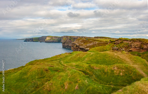The Cliffs of Moher, part of the beautiful Atlantic coastline that is West Clare in the Republic of Ireland.