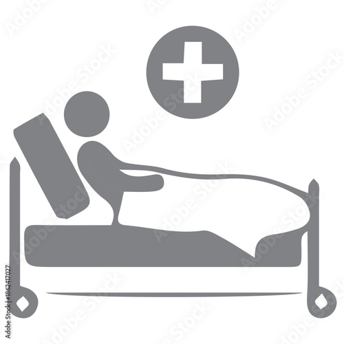 Hospital Patient Icon