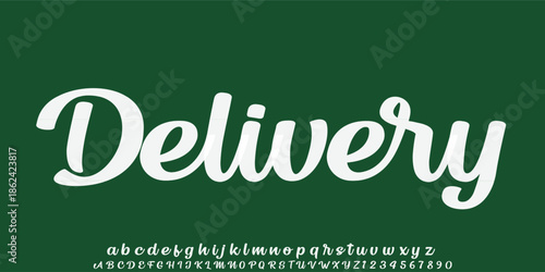 Sports minimal tech font letter set. Luxury vector typeface for company.