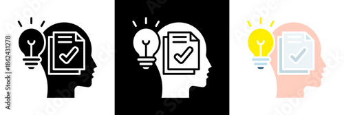 Critical Process Icon Set Glyph vector Illustration 