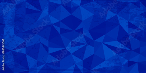 Dark BLUE vector abstract polygonal pattern. Creative geometric illustration in Origami style with gradient. Brand-new design for your business.