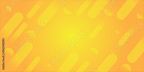 Abstract geometric orange yellow background.
