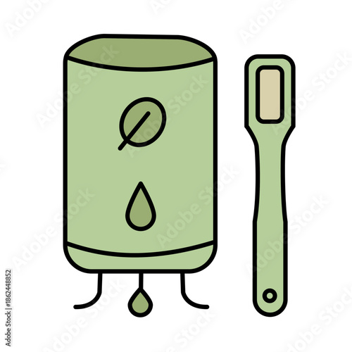 Sustainable Eco Friendly Green Hygiene Set