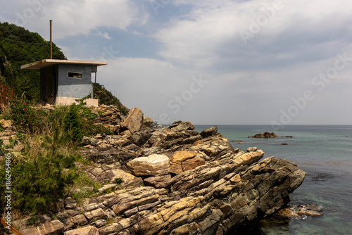 Foto An old military outpost on the east coast