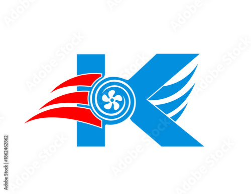 HVAC K LOGO IMAGE