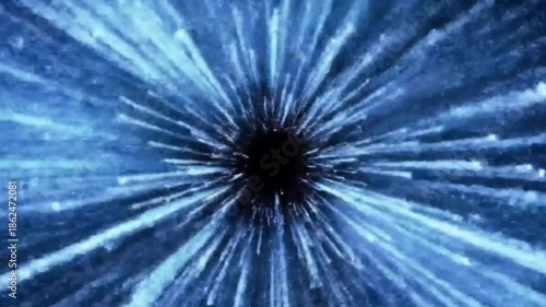 Abstract Motion Visuals in a Cosmic Environment