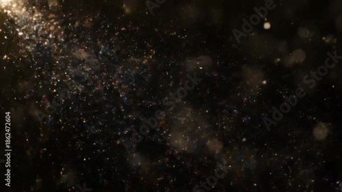 star field in deep space with twinkling stars and cosmic dust