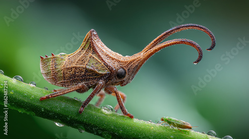 Wallpaper Mural Ultra Detailed Macro Thorn Bug Portrait Torontodigital.ca
