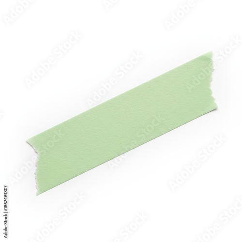 Light Green Rectangular Object Isolated.