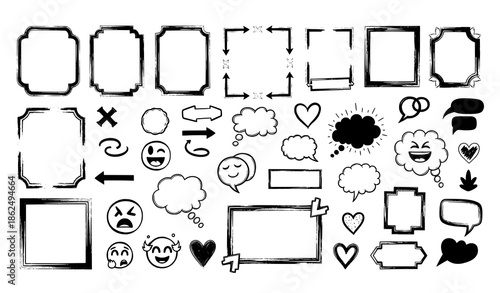 Life cycle of silk moth outline vector illustration with silkworm cocoon and mulberry leaf