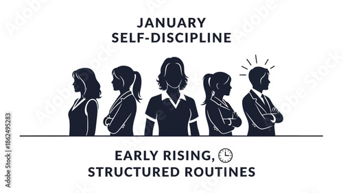 Developing self discipline through early rising and structured routines