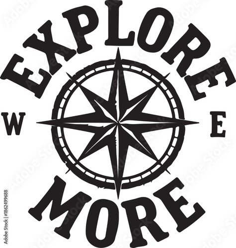 Explore more compass rose design with cardinal directions west and east for travel and adventure map