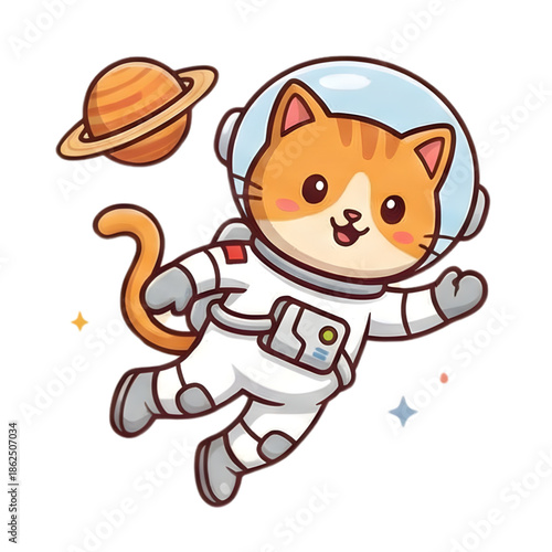 Cat in Different Professions Vector Set