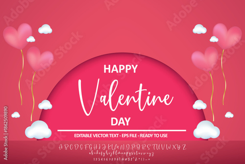 Romantic Valentine display font created for 14 February promotions, ideal for love quotes, festive posters and vector typography layouts.