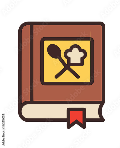 Cookbook with Chef Hat.