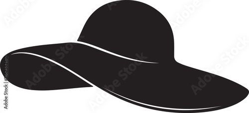 black cowboy hat silhouette