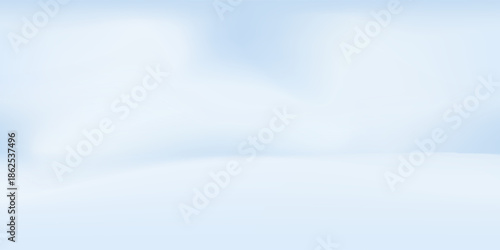 Blue studio room. Limbo light background. Abstract 3d backdrop for product presentation art.