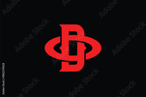 letter D and O vector logo template