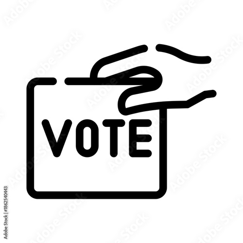 vote line icon