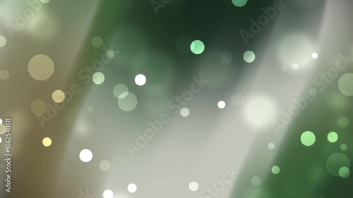 Wallpaper Mural A peaceful abstract image with large out of focus light spheres and diagonal shadows in earthy green and white tones Torontodigital.ca