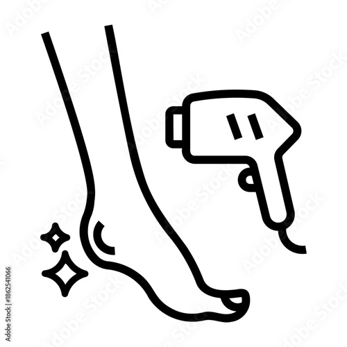 beauty salon Line Icon