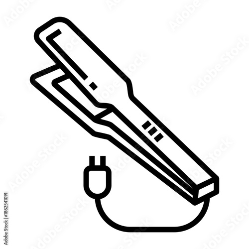 beauty salon Line Icon