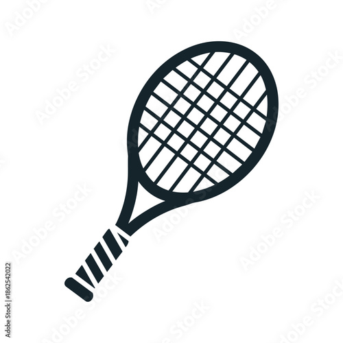 Tennis racquet illustration Vector