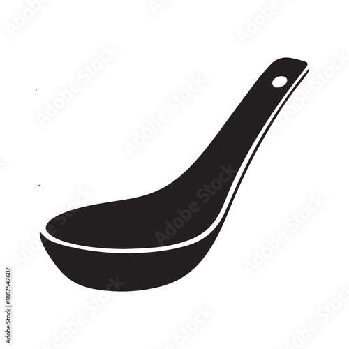 spoon and fork silhouette vector 