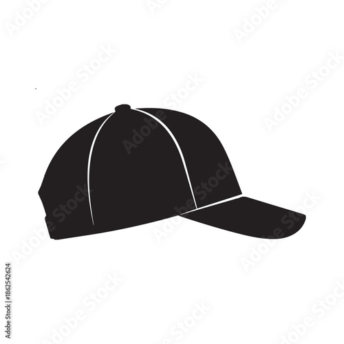 baseball cap isolated on white