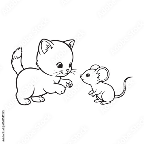cat and mouse