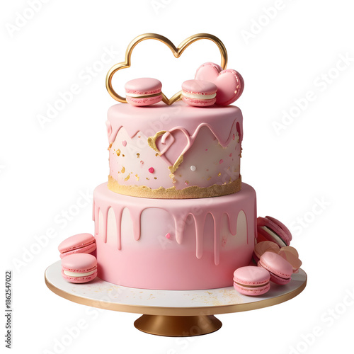 Sweetheart Romance Cake